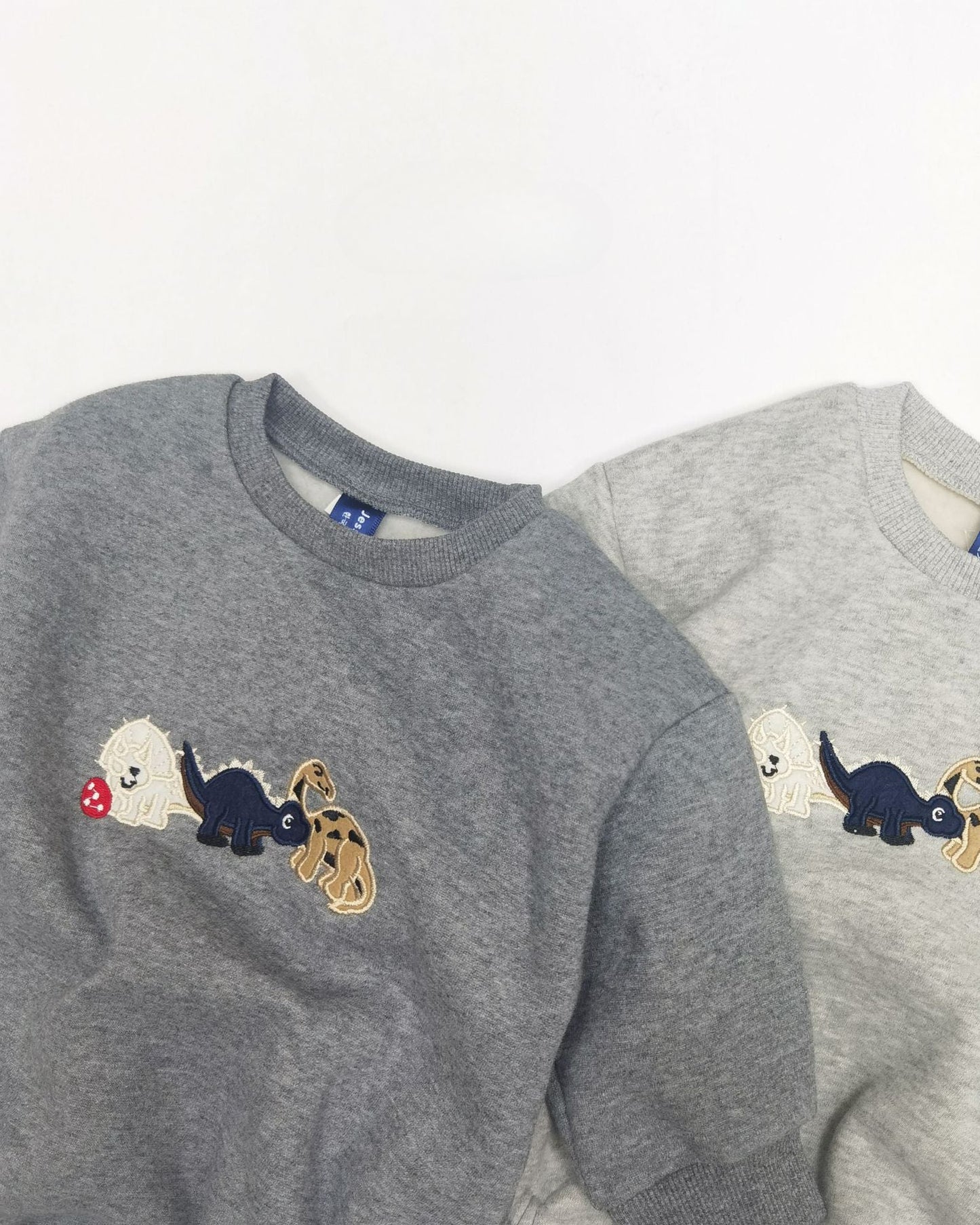 Dinosaur Pattern Fleece Long Sleeve Baby Romper