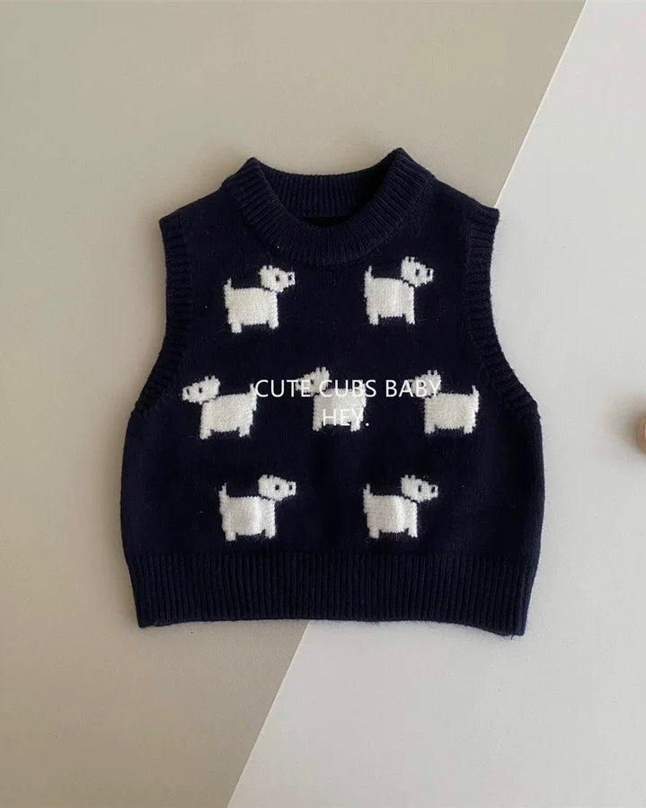 Casual Knitted Buttoned Long Sleeve Baby Jumpsuits/Romper