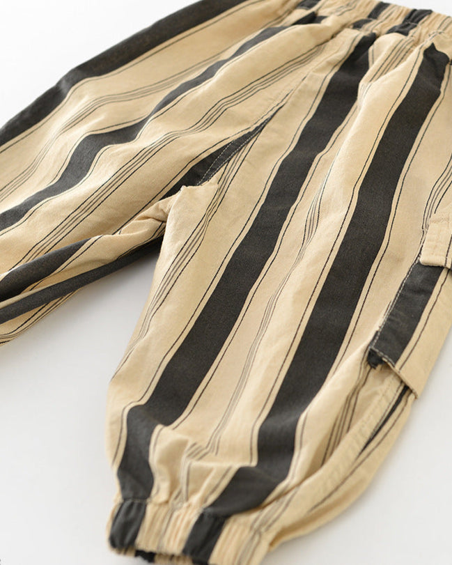 Bread Decor Casual Striped Baby Pants