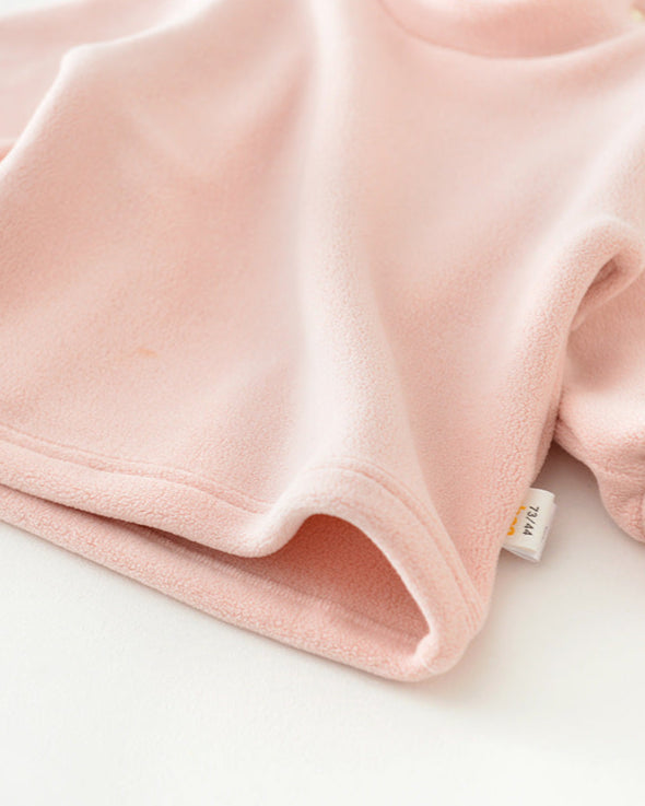 Warm Fleece Tulip Pattern Baby Jumpsuits Sweatshirt