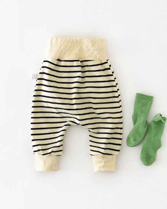 Casual High Waisted Soft Baby Pants