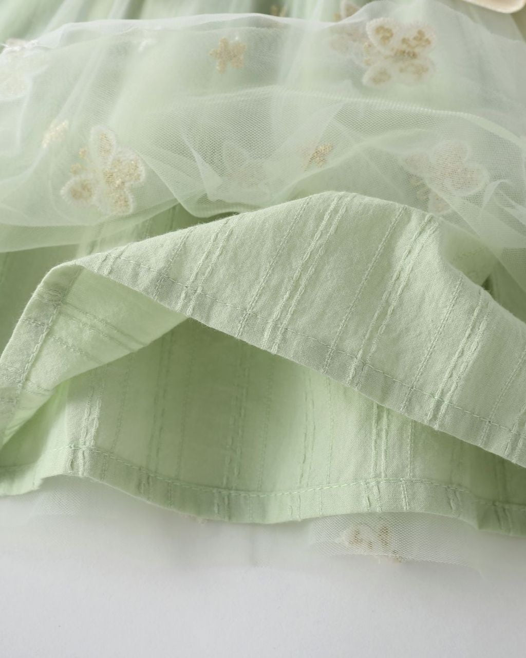 Sweet Butterfly Decor Baby Girl Dress&Hat