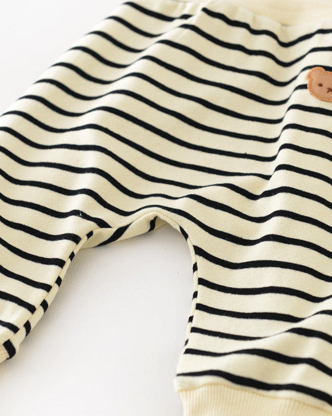 Casual High Waisted Soft Baby Pants