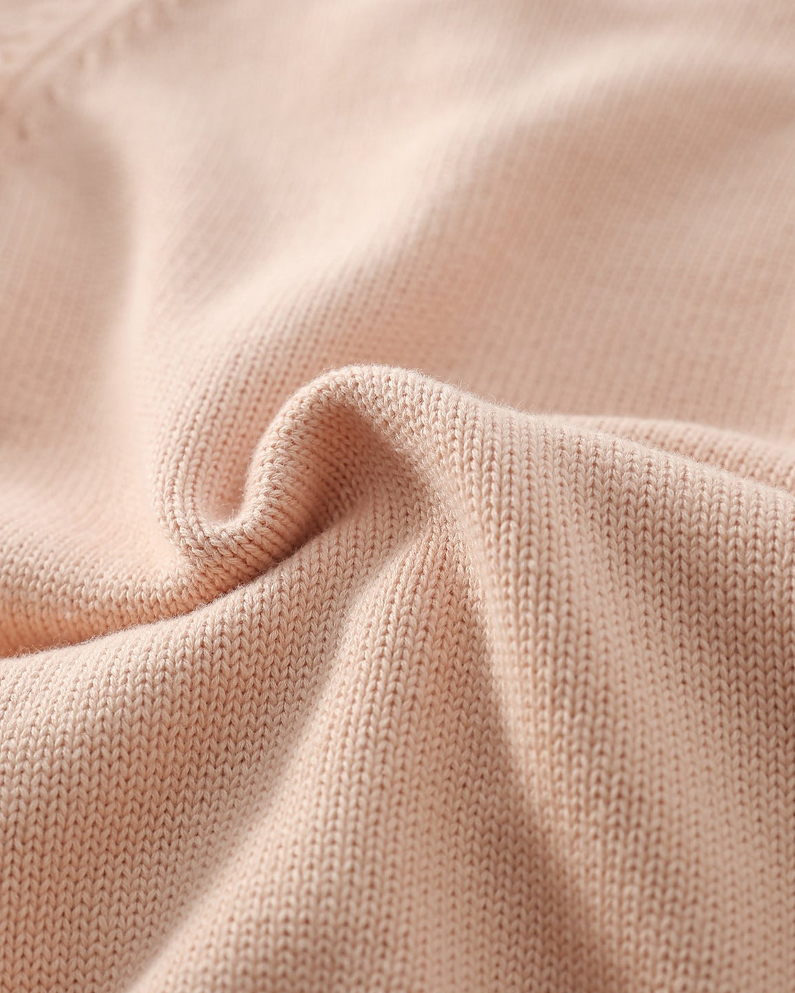 Ruffled Buttoned Knitted Long Sleeve Baby Jumpsuits
