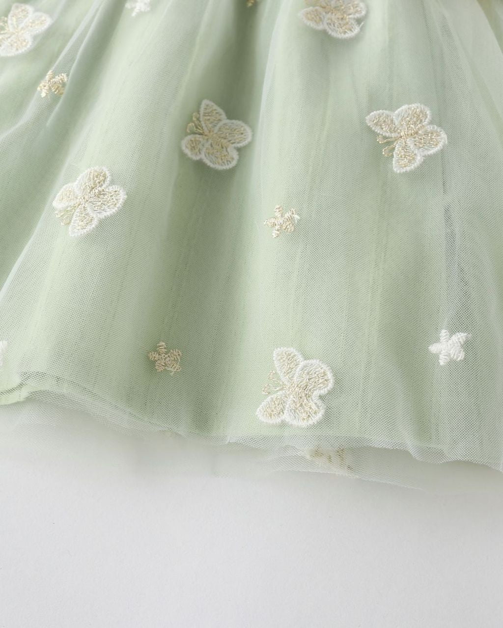 Sweet Butterfly Decor Baby Girl Dress&Hat