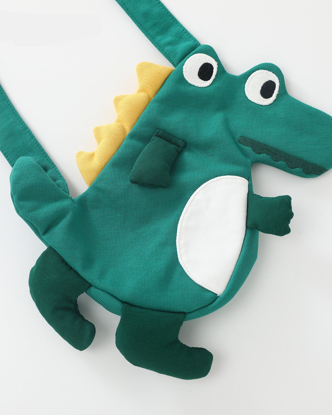 Dinosaur Pattern Striped Baby Jumpsuits Set