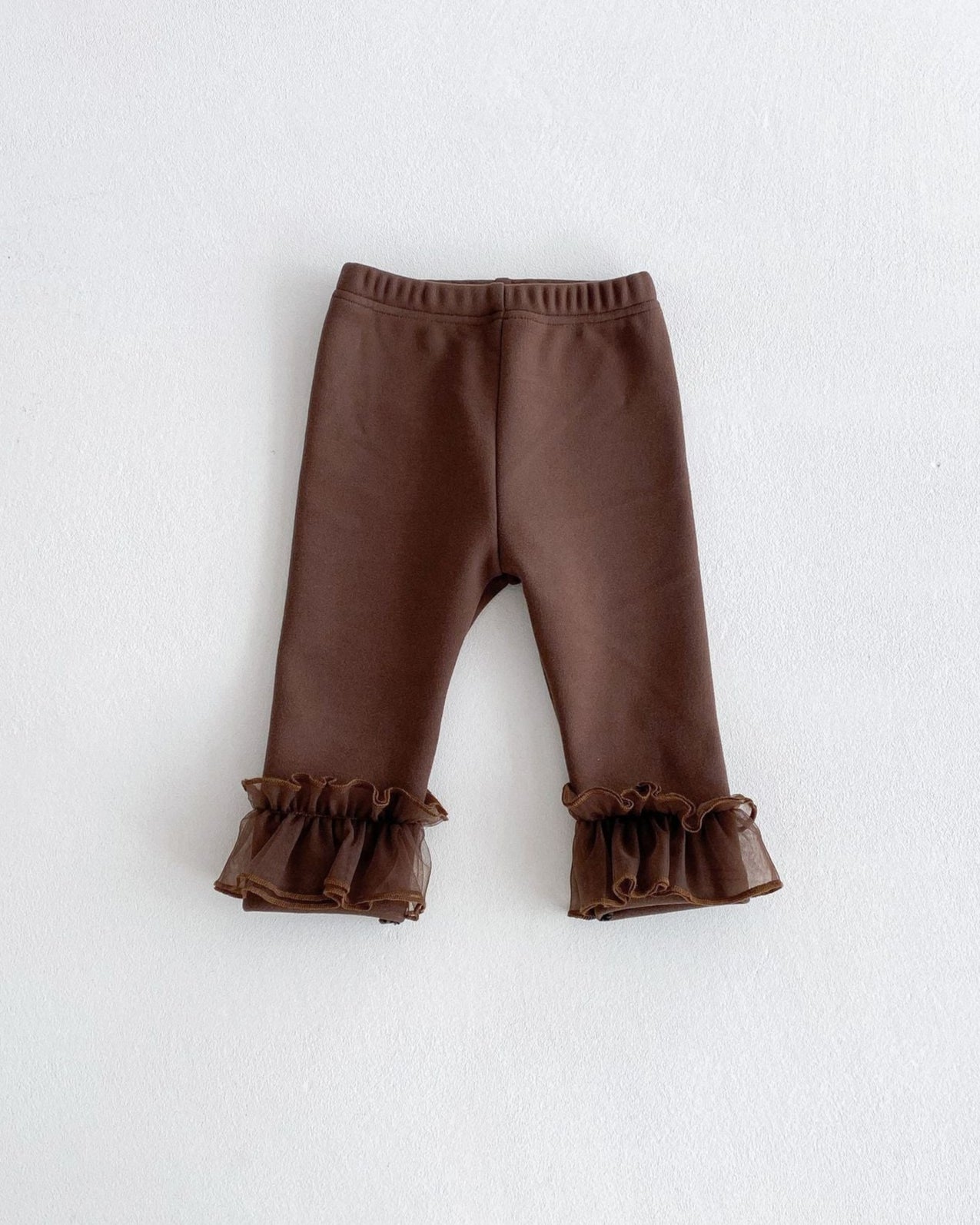 Warm Lace Decor Cotton Baby Pants