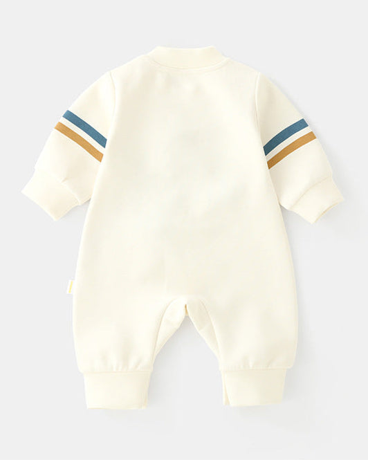 Dog Bag Pattern Long Sleeve Baby Jumpsuits