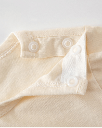 Koala Striped Two-Piece Baby Romper Set