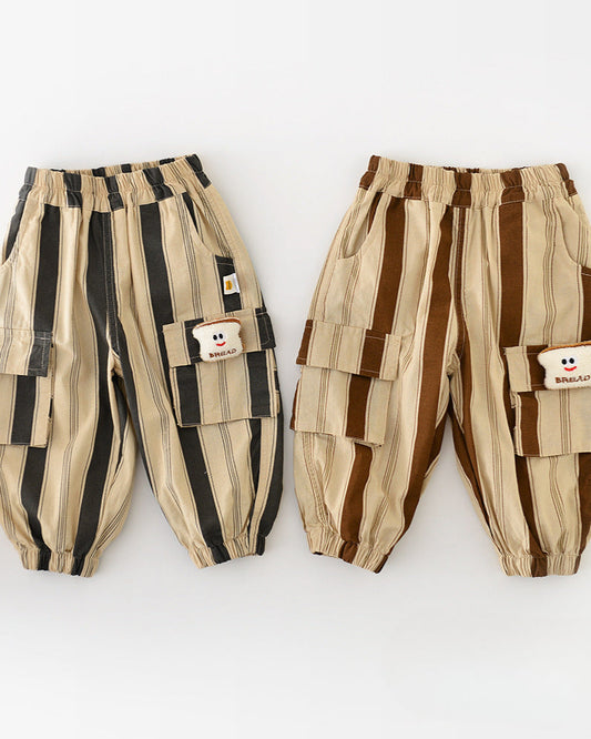 Bread Decor Casual Striped Baby Pants