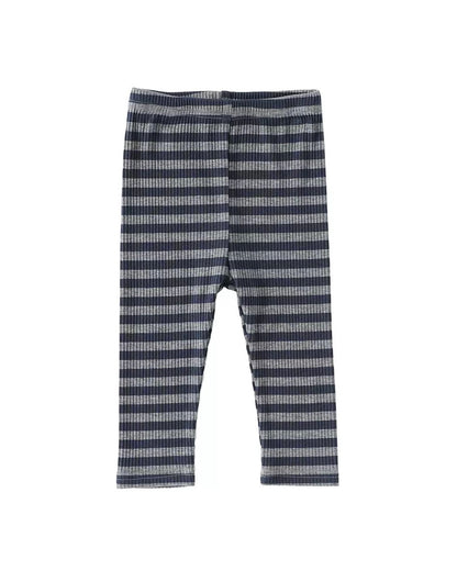Modal Cotton Striped Long Sleeve Baby Jumpsuits Romper Pants