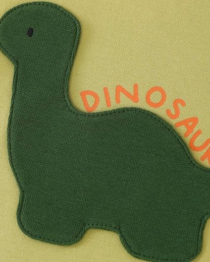 Dinosaur Letter Long Sleeve Baby Jumpsuits
