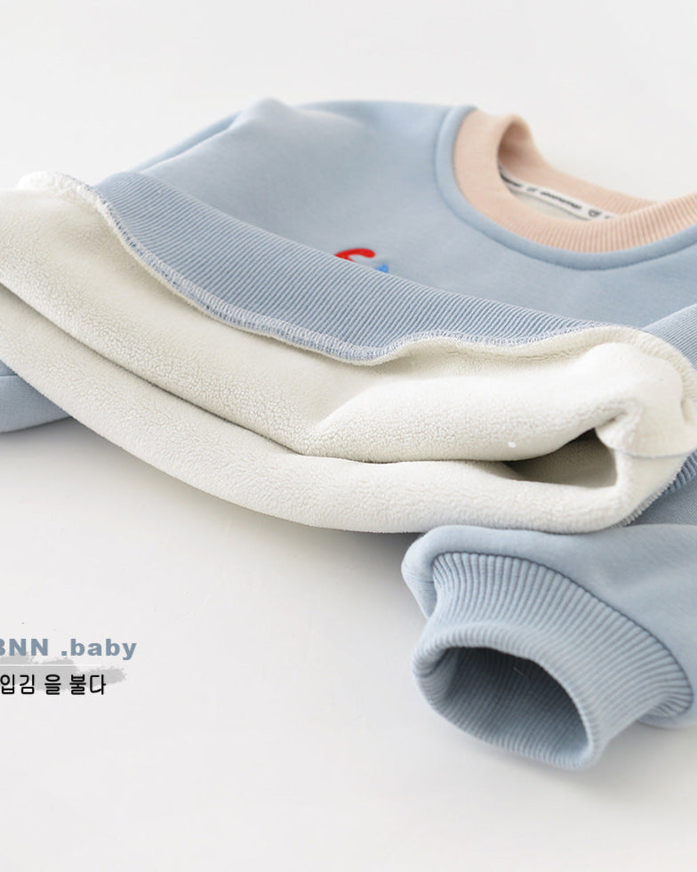 Penguin Pattern Fleece Baby Hoodie Jumpsuits