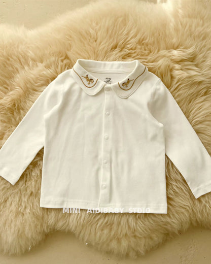 Christmas Pattern Knitted Baby Overalls