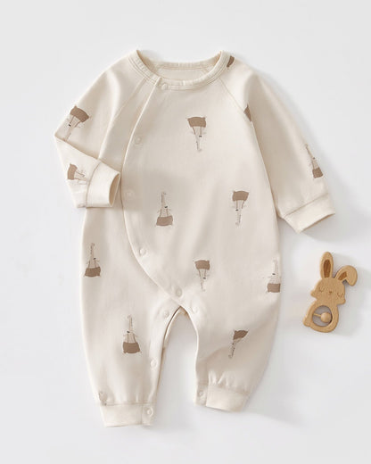 Cotton Bear Giraffe Baby Jumpsuits Pajama