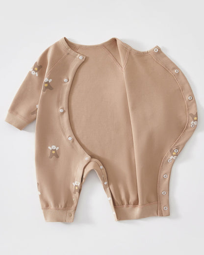 Cotton Bear Giraffe Baby Jumpsuits Pajama