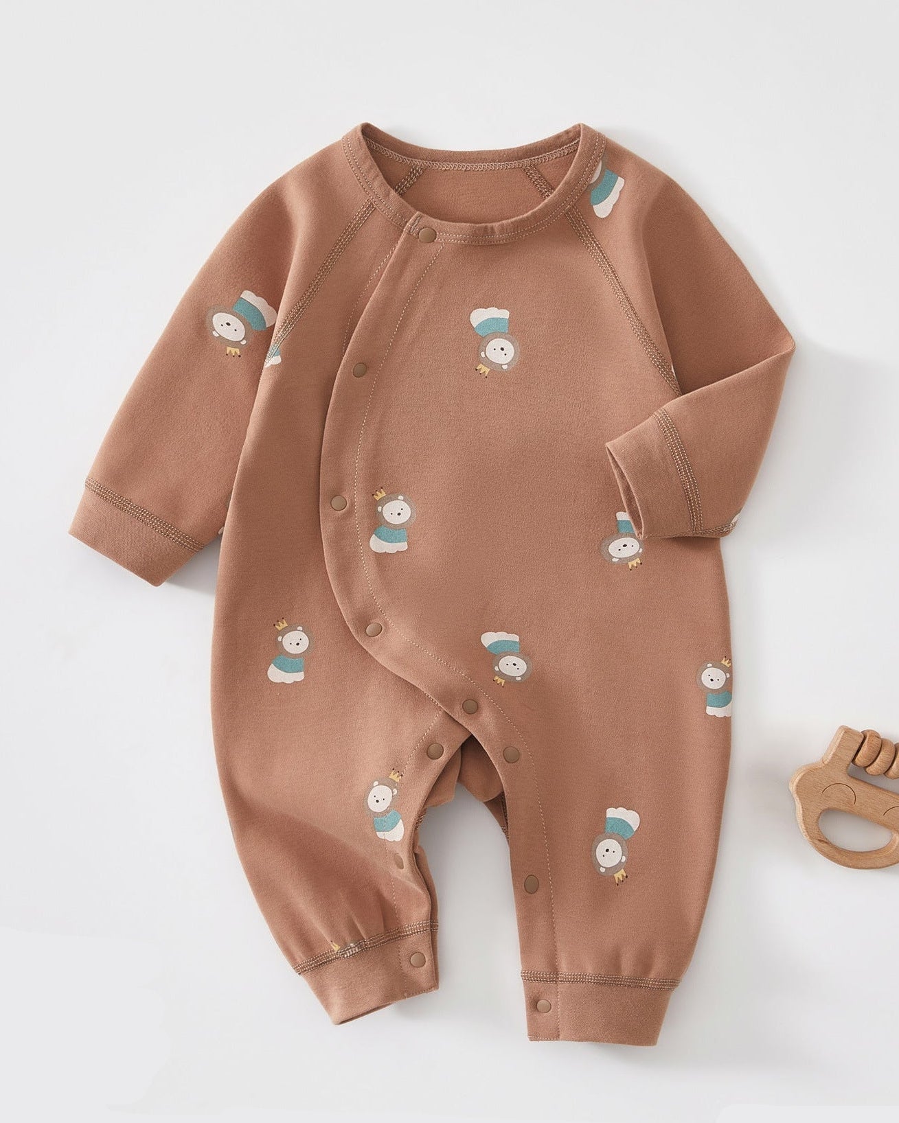 Cotton Bear Giraffe Baby Jumpsuits Pajama