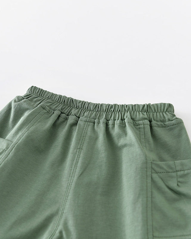 Dinosaur Letter Short Sleeve Baby 2pcs Set