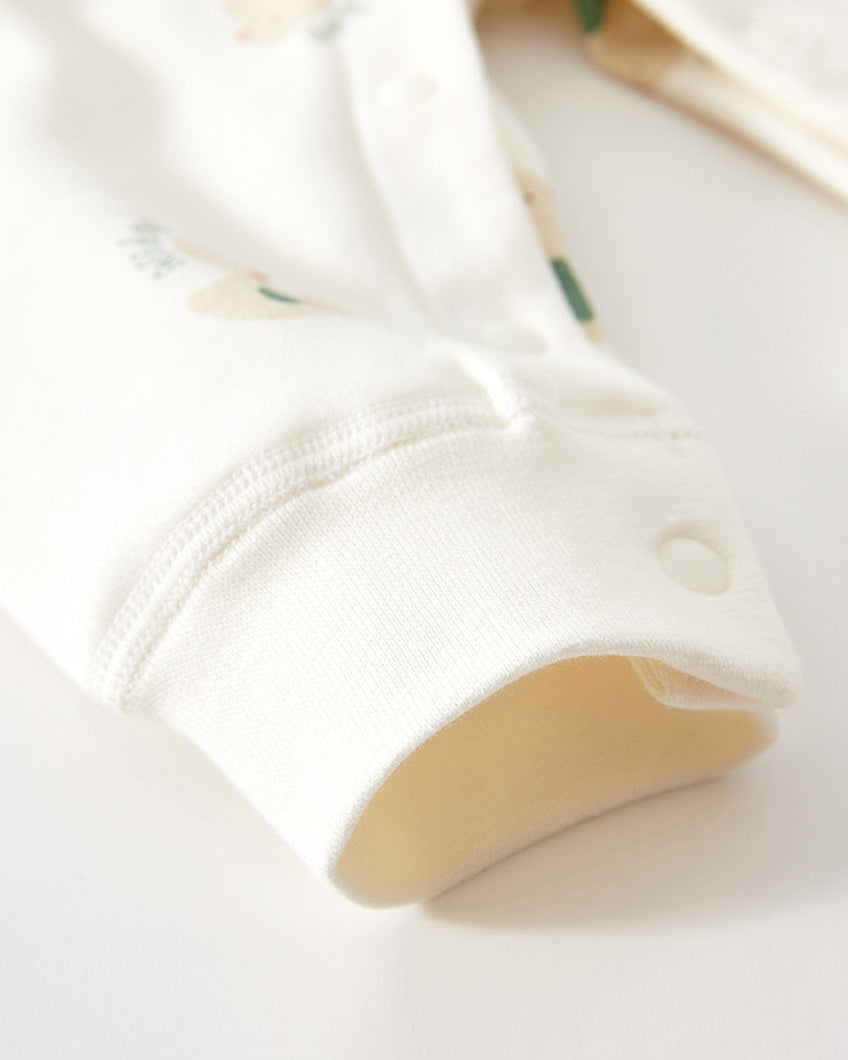 Duck Pattern Cotton Thin/Thick Baby Jumpsuits