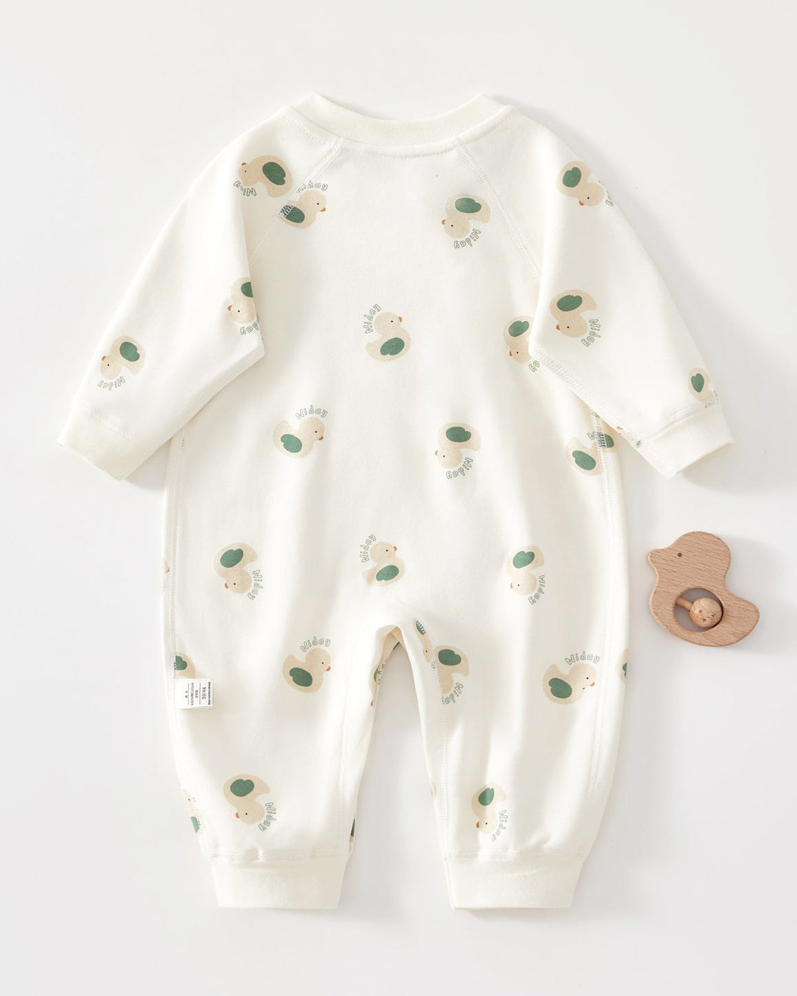 Duck Pattern Cotton Thin/Thick Baby Jumpsuits