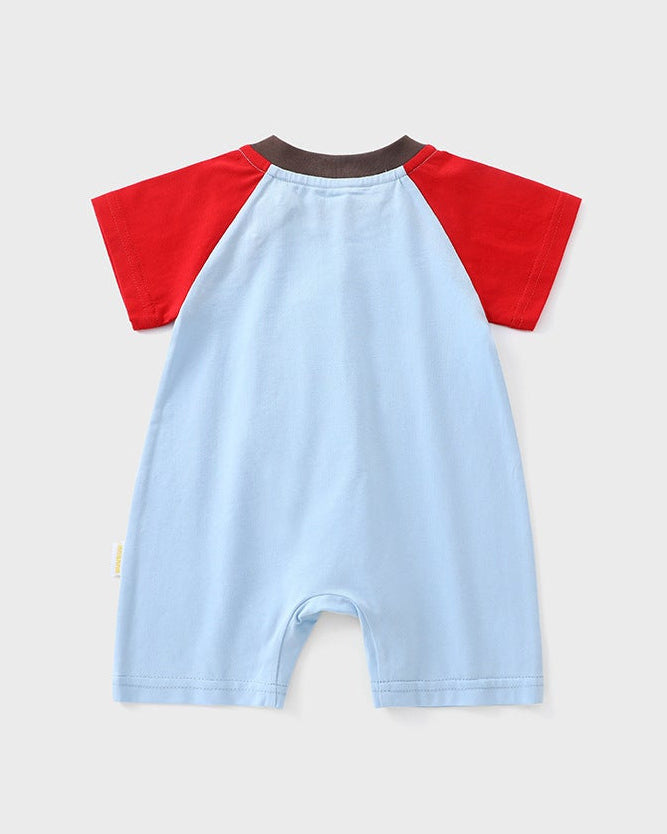 Cooling Animal Short Sleeve Baby Jumpsuits