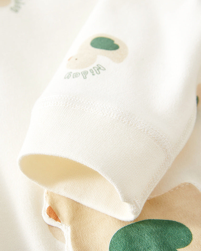 Duck Pattern Cotton Thin/Thick Baby Jumpsuits