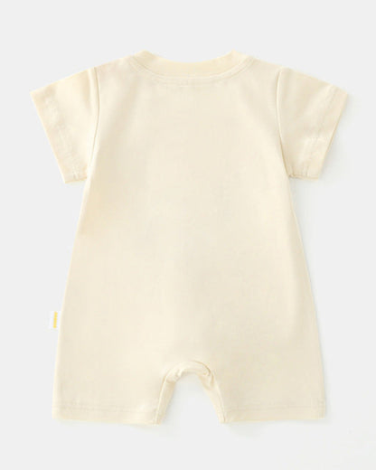Dinosaur Pattern Cotton Short Sleeve Baby Jumpsuits