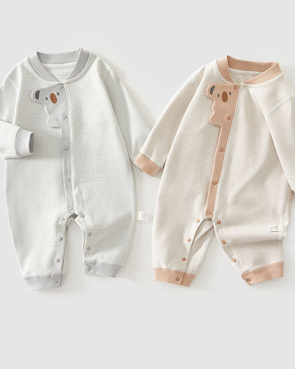 Koala Pattern Soft Cotton Baby Jumpsuits