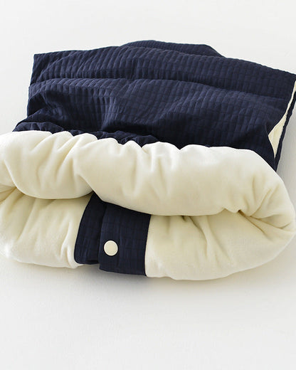 Fleece Letter R Sleeveless Baby Puffer Vest