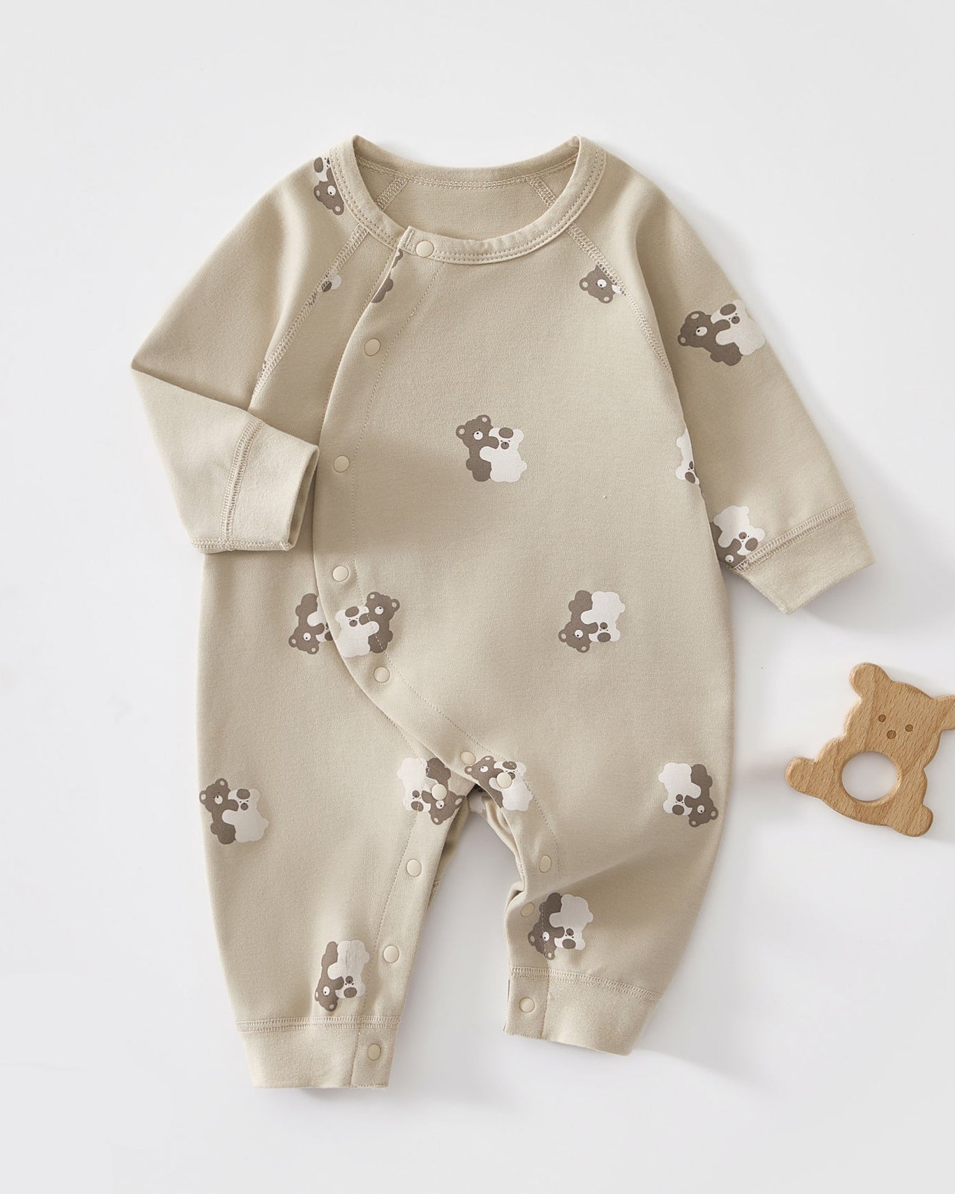 Cotton Bear Giraffe Baby Jumpsuits Pajama