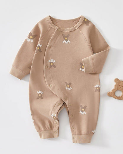 Cotton Bear Giraffe Baby Jumpsuits Pajama