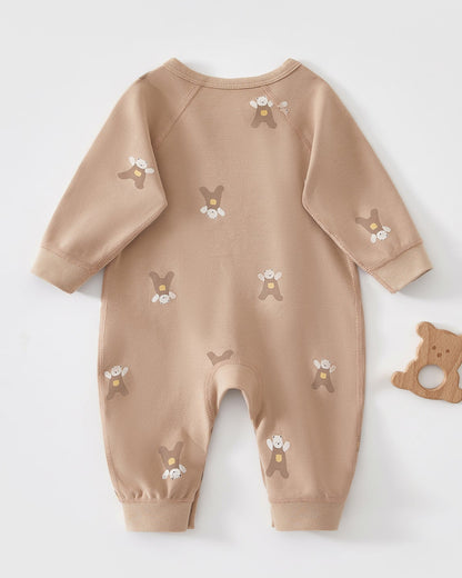 Cotton Bear Giraffe Baby Jumpsuits Pajama