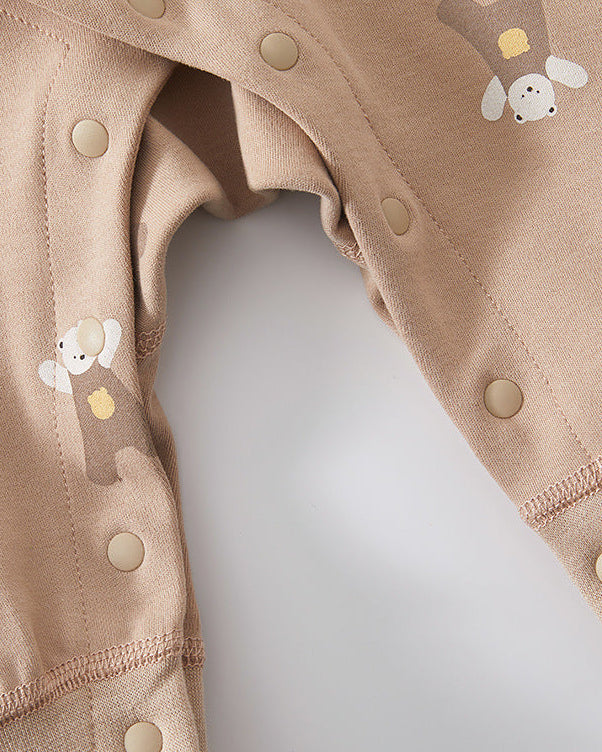 Cotton Bear Giraffe Baby Jumpsuits Pajama