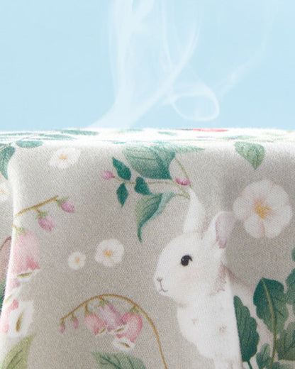 Sweet Lace Collar Rabbit Leaf Cotton Baby Jumpsuits