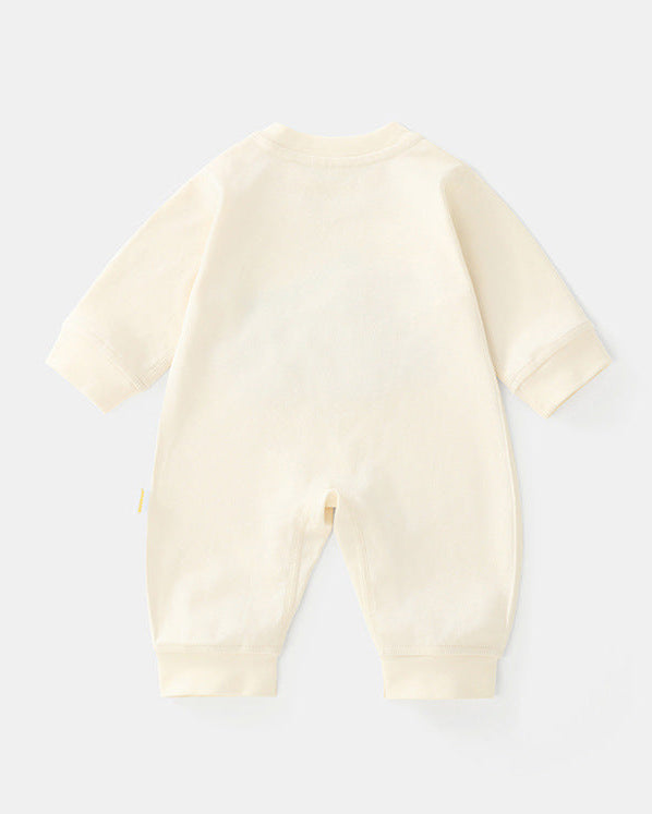 Dinosaur Letter Long Sleeve Baby Jumpsuits