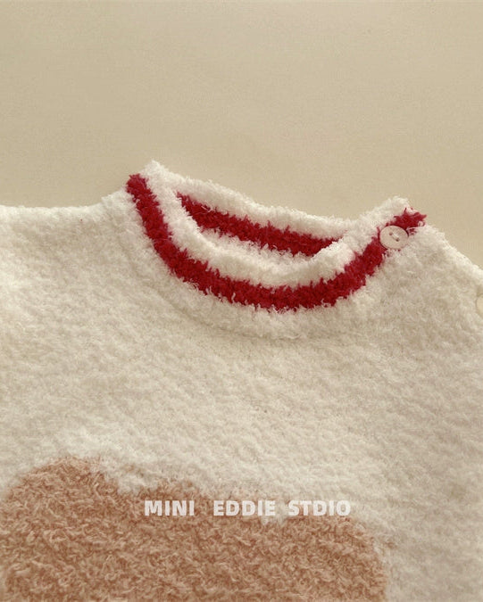 Bear Head Fleece Warm Soft Baby Pajama