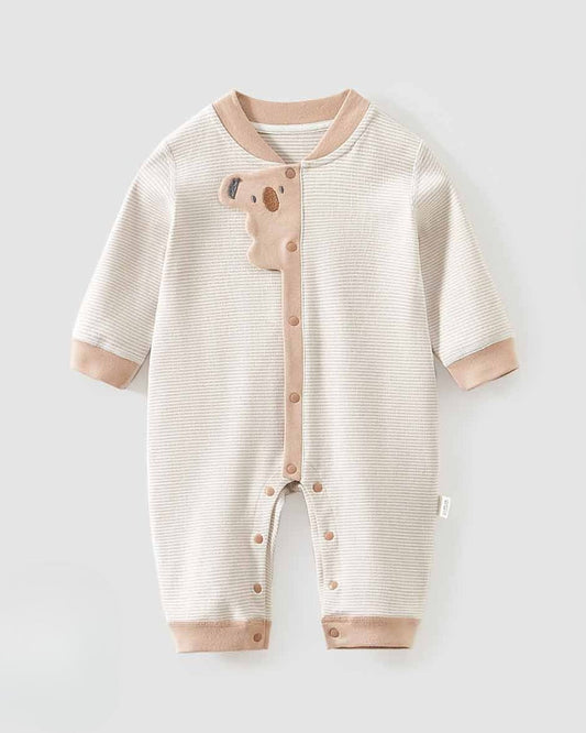 Koala Pattern Soft Cotton Baby Jumpsuits