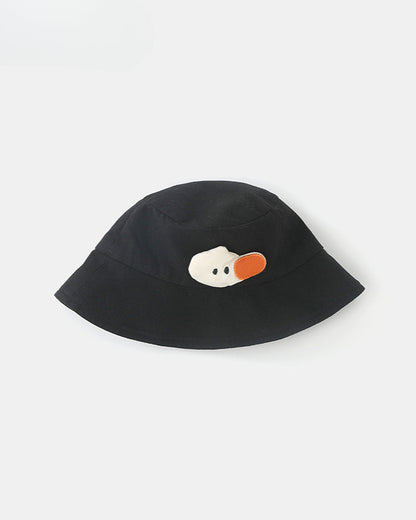 Duck Pattern Short Sleeve Baby Jumpsuits Hat Bag