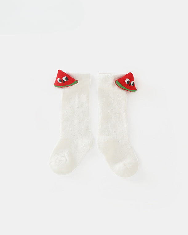 Watermelon pattern socks